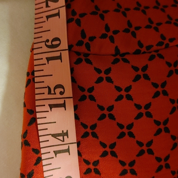 Kim Rogers red and black jacket 3/4 sleeves sz L - Picture 10 of 10